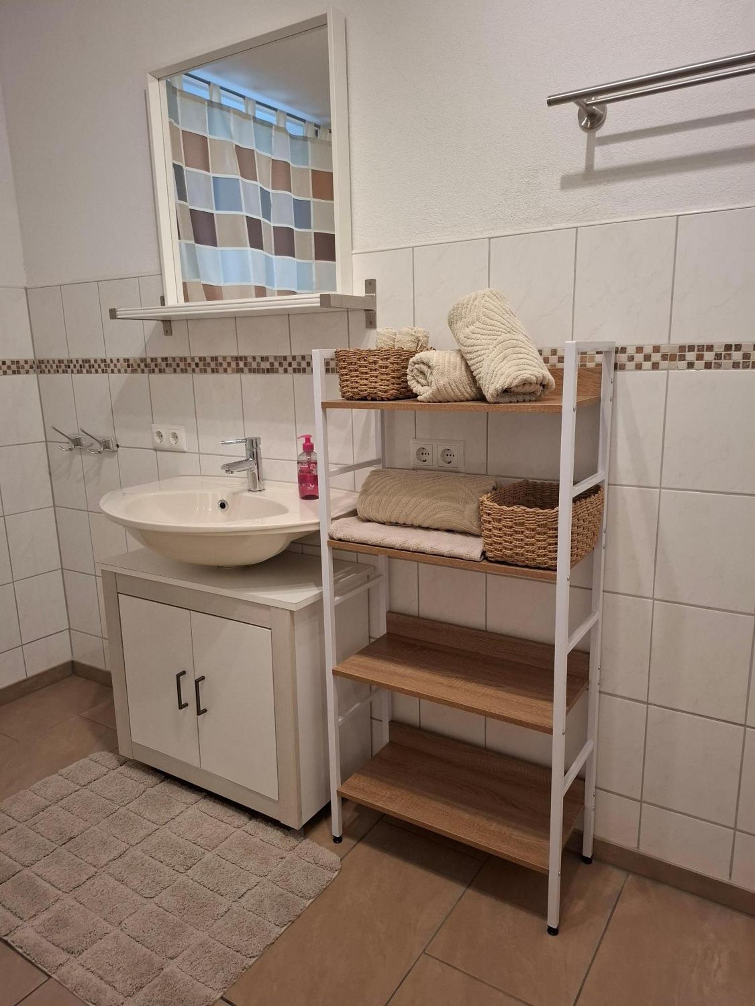 Ferienwohnung Am Blumenberg バート・メルゲントハイム エクステリア 写真